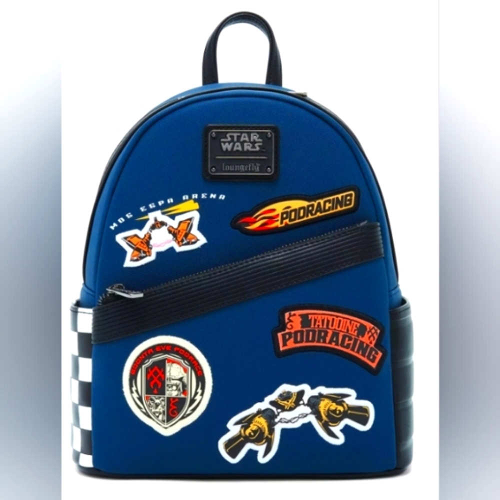 Star Wars Loungefly Blue Backpack